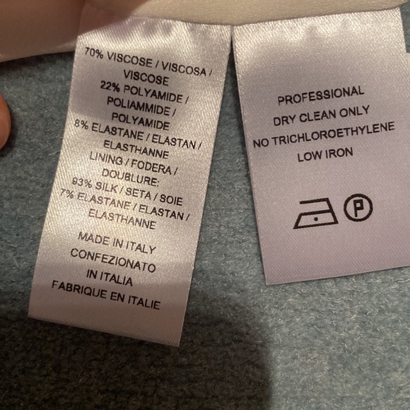 Narciso Rodriguez White Bodycon Dress with zipper along back - Picture 3 of 3